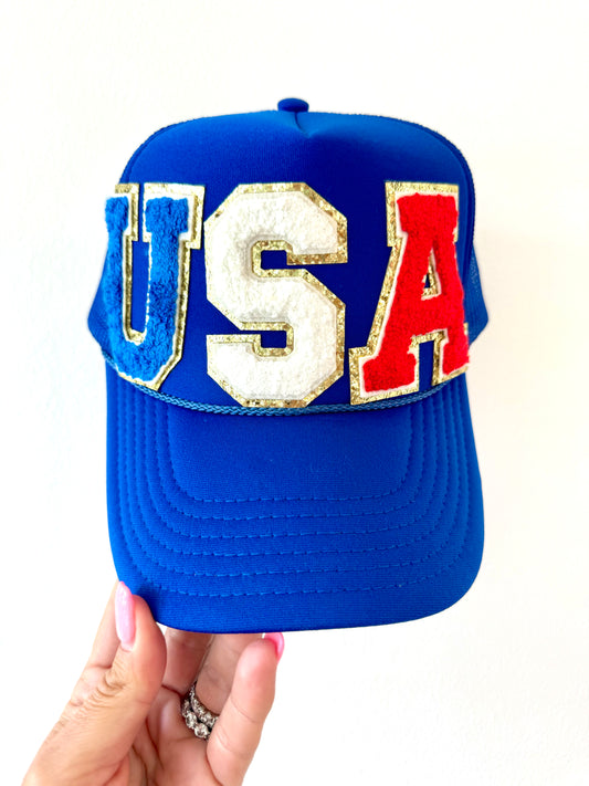 USA Blue Trucker